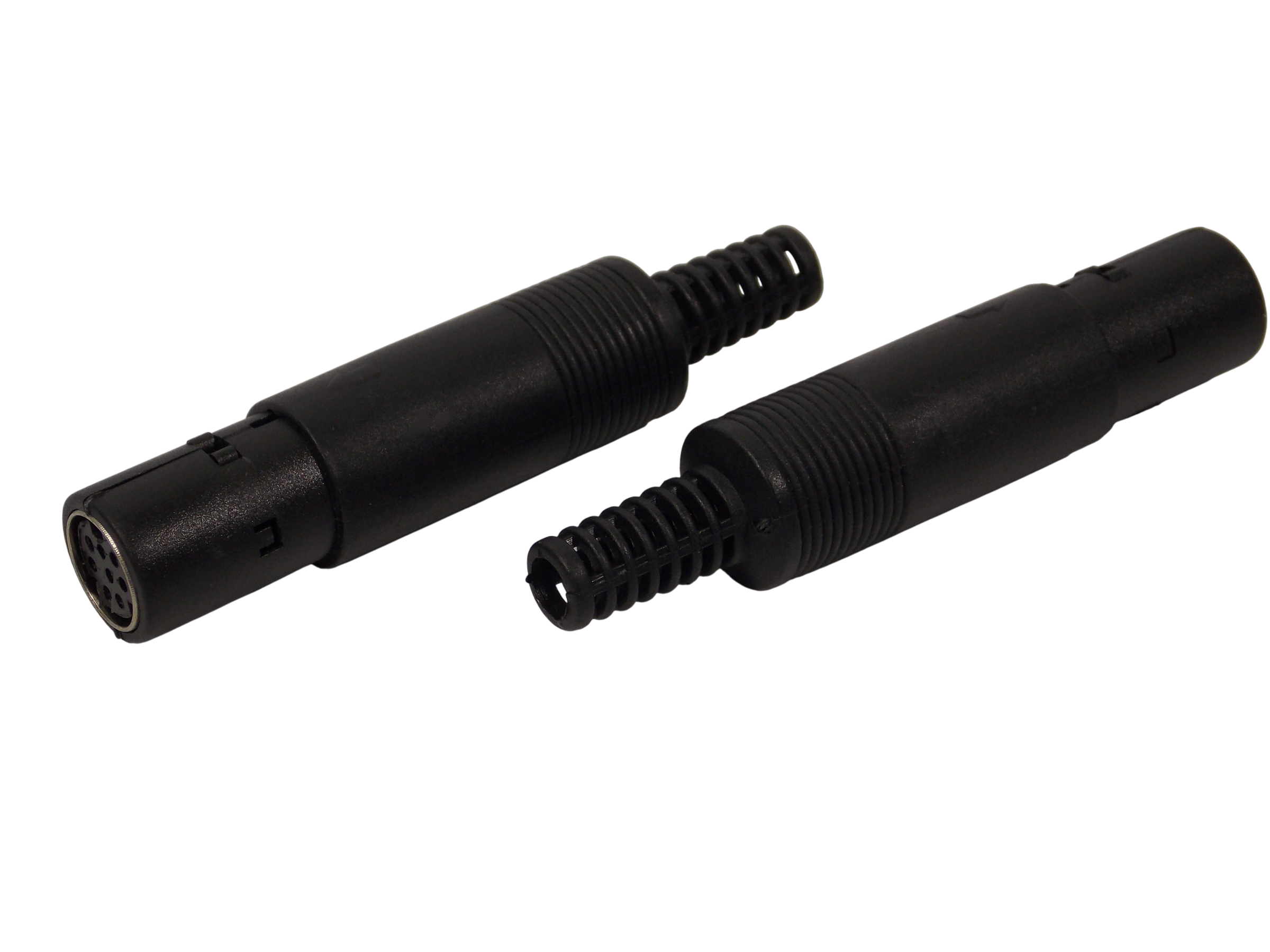 Гнездо mini  DIN 8pin на кабель