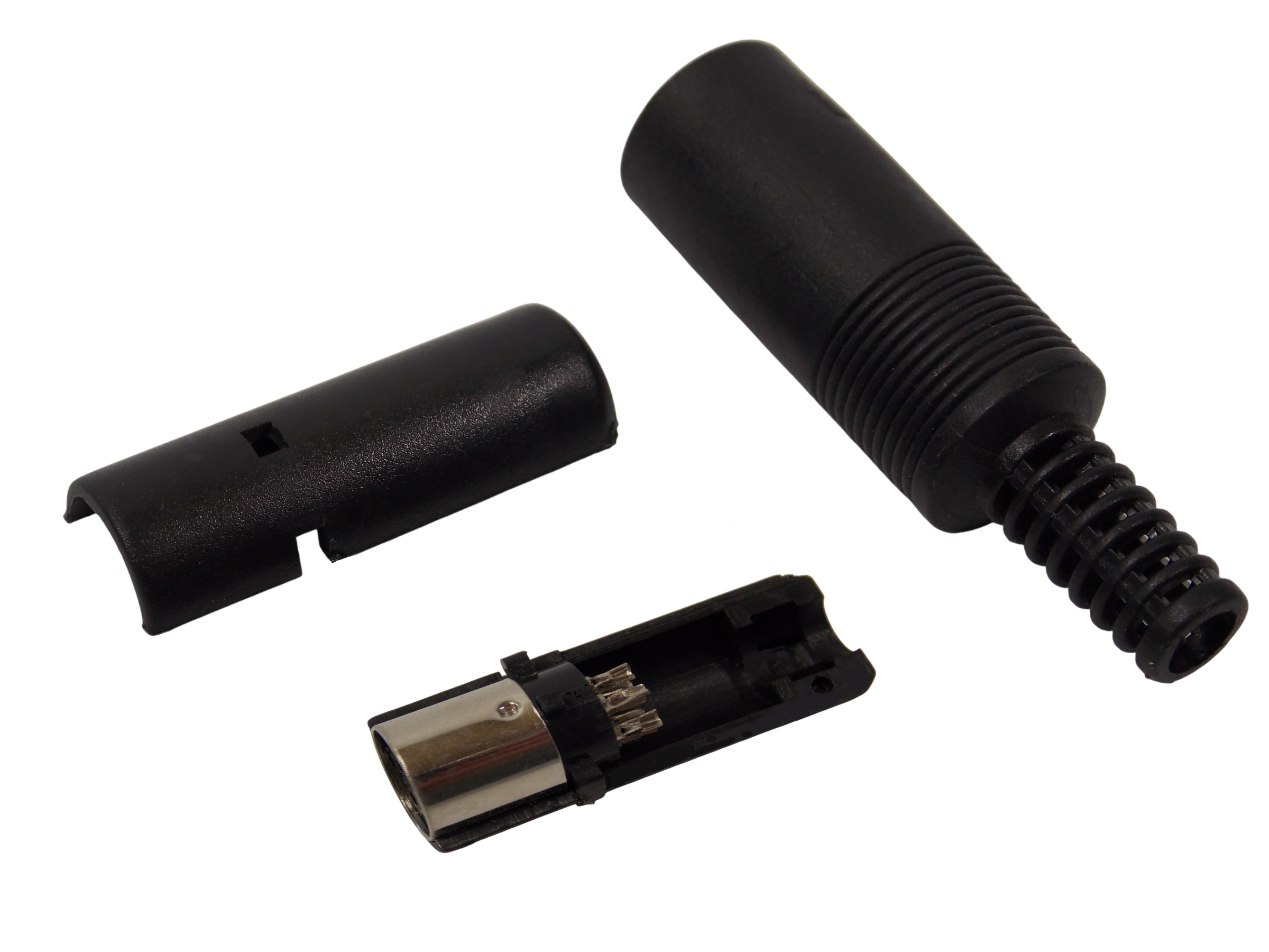 Гнездо mini  DIN 8pin на кабель