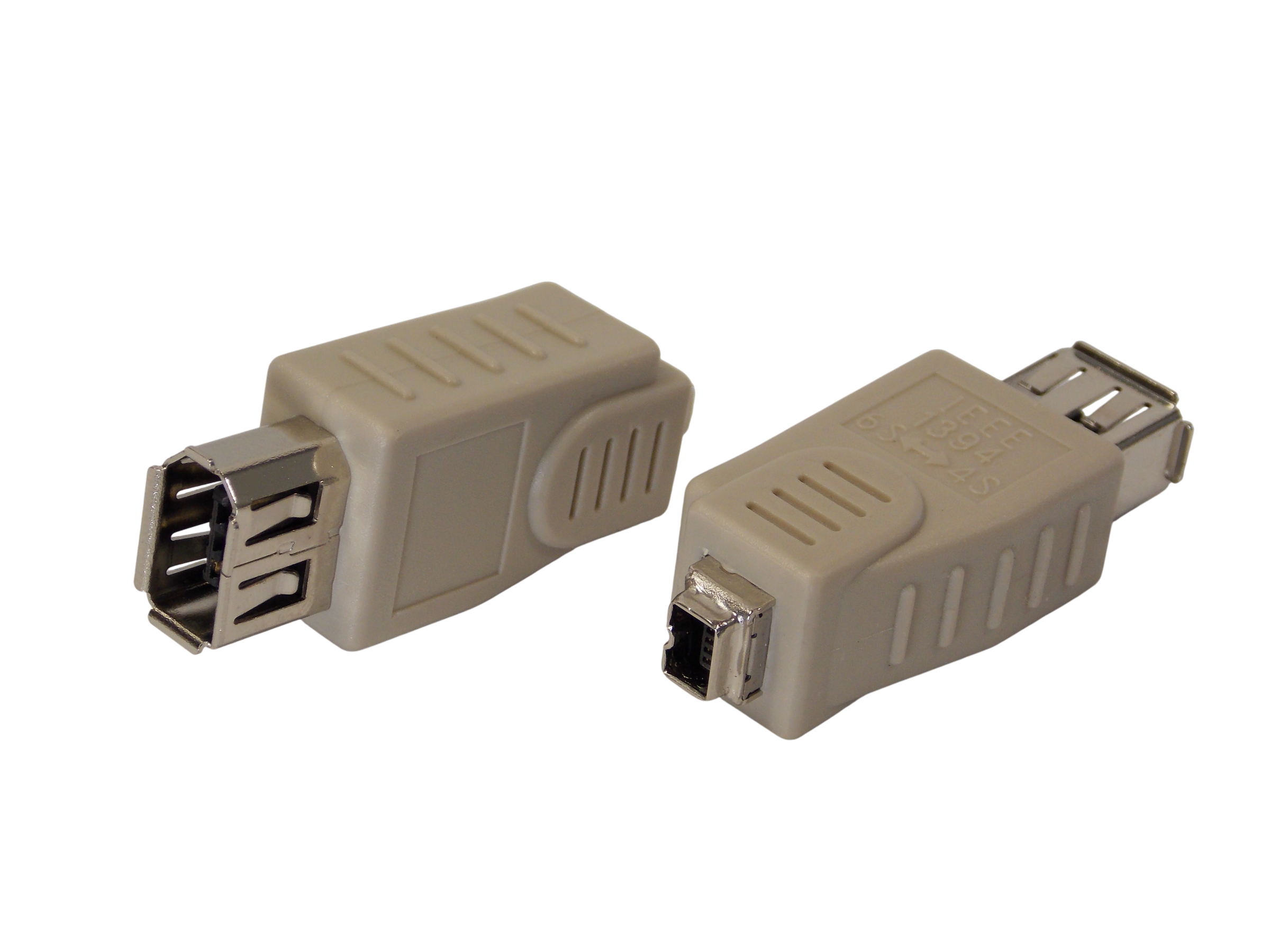 Адаптер IEEE 1394 6pin гнездо -  IEEE 1394 4pin гнездо 