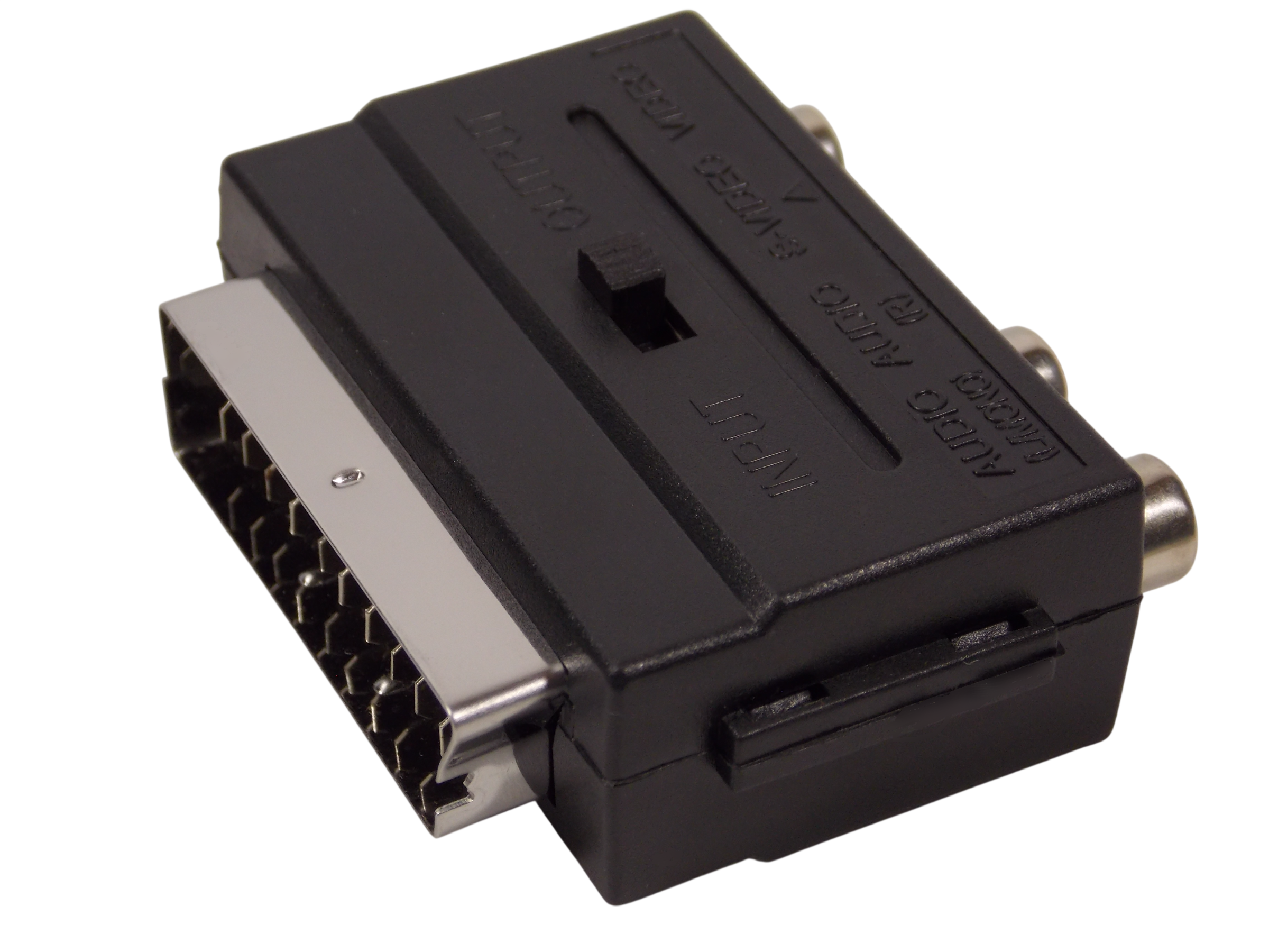 Адаптер SCART на 3*RCA  гнезда / IN - OUT 