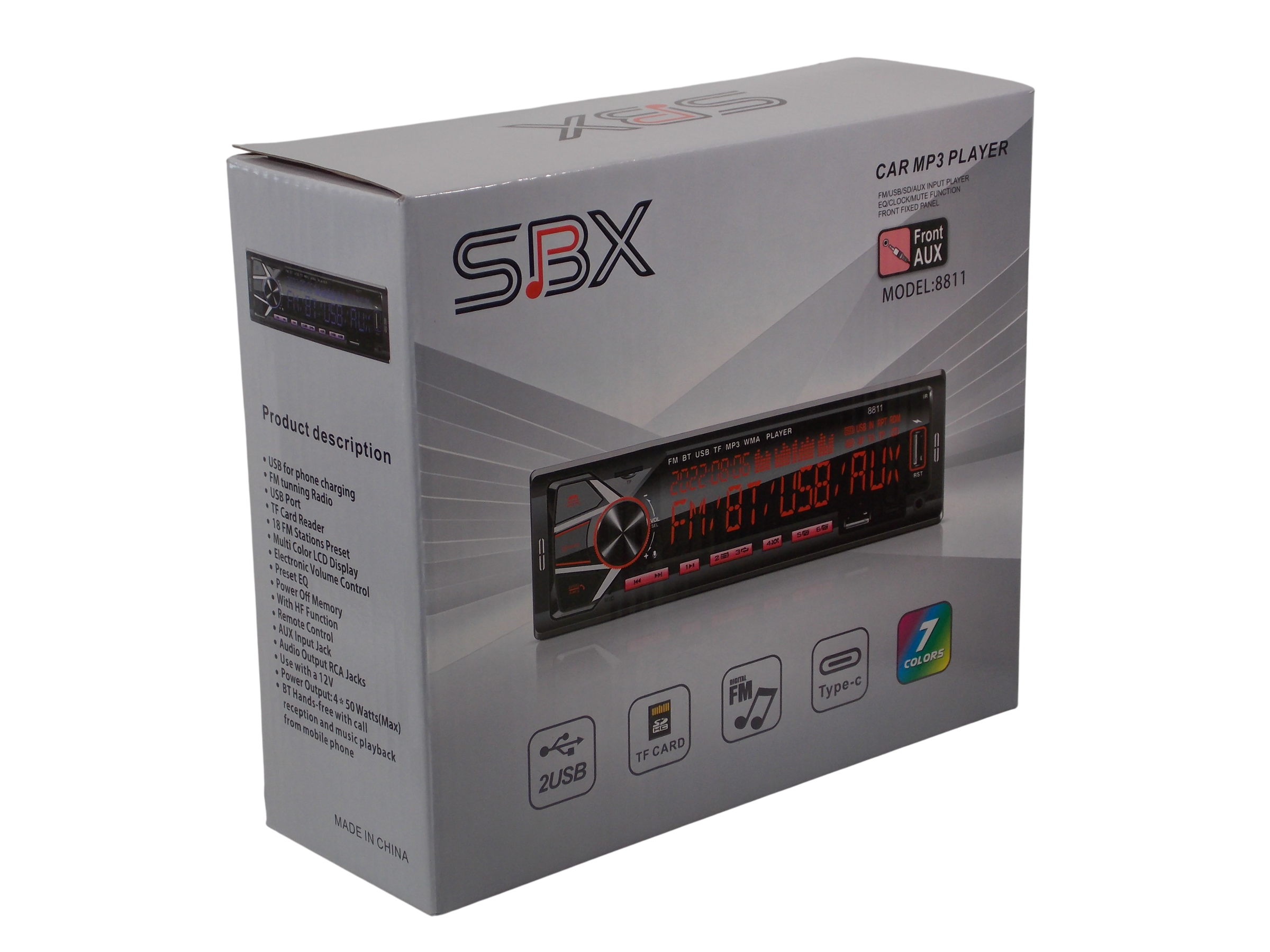 Автомагнитола SBX 8811 / Mp3 