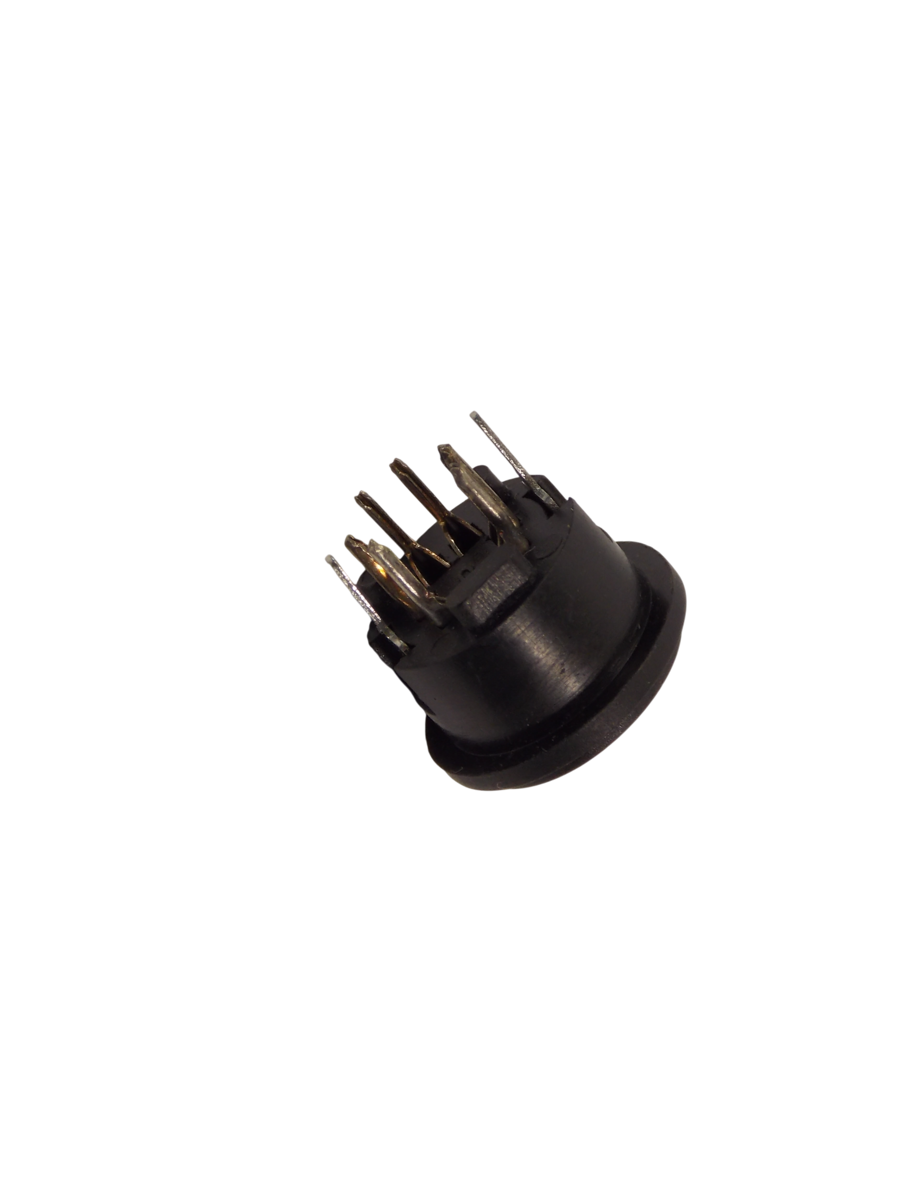 Гнездо mini DIN  6pin монтажное 