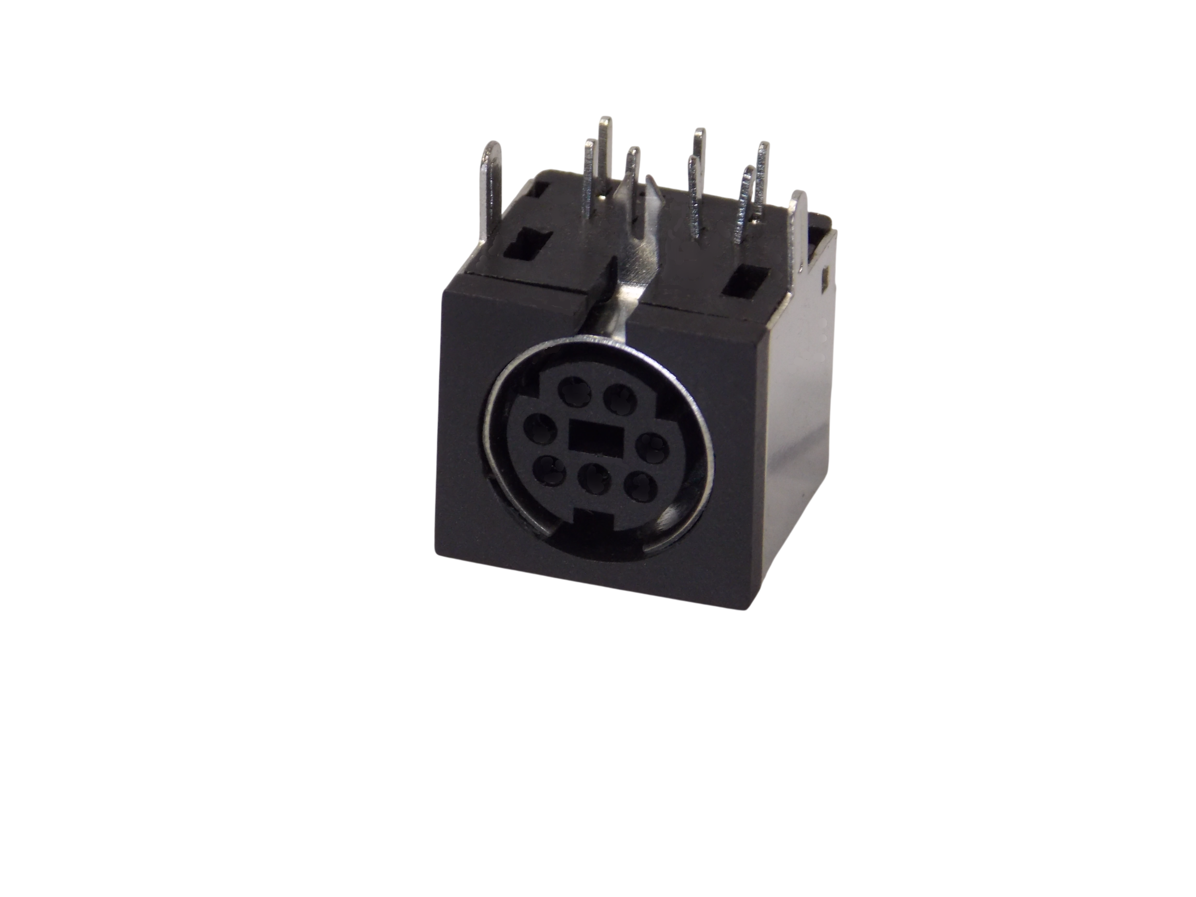 Гнездо mini DIN 7pin  монтажное