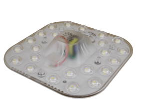 Светодиодный модуль квадратный  220В - 12Вт - 6500К - 24Led 