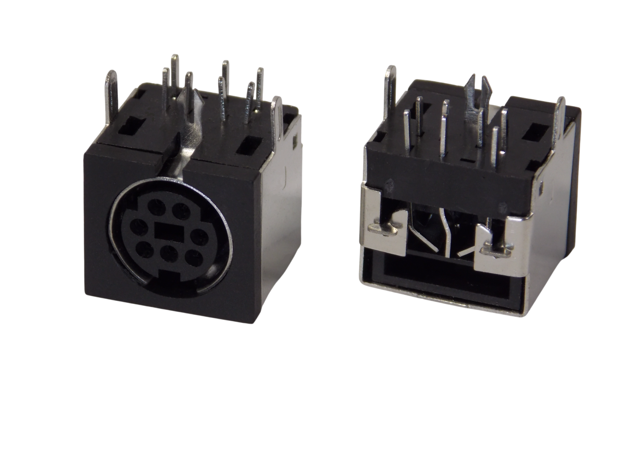 Гнездо mini DIN 7pin  монтажное