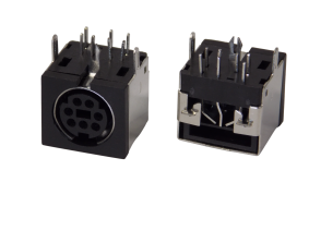 Гнездо mini DIN 7pin  монтажное