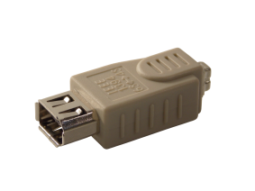 Адаптер IEEE 1394 6pin гнездо -  IEEE 1394 4pin гнездо 