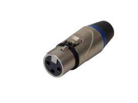 Гнездо микрофонное 3pin XLR / YLA 227 на кабель / металл