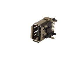 Гнездо  FireWire 6pin  монтажное на плату
