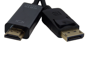 Шнур  DisplayPort на HDMI / 3 метра / черный