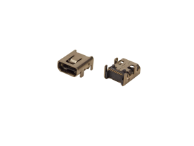 Гнездо mini USB  монтажное 8pin  SMT Type