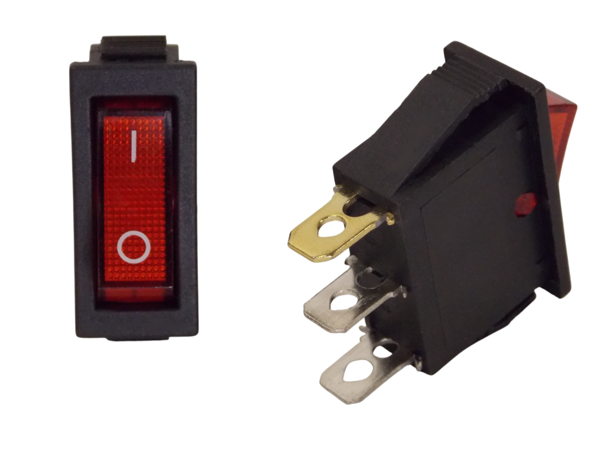 Выключатель  с подсветкой ON - OFF 3pin 