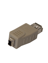 Адаптер IEEE 1394 6pin гнездо -  IEEE 1394 4pin гнездо 