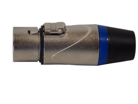Гнездо микрофонное 3pin XLR / YLA 227 на кабель / металл