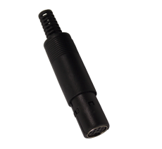 Гнездо mini  DIN 8pin на кабель