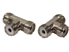 Адаптер гнездо UHF - 2* гнезда UHF