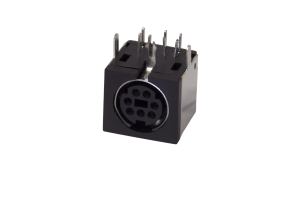 Гнездо mini DIN 7pin  монтажное