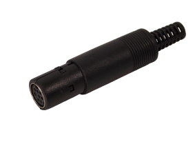 Гнездо mini  DIN 8pin на кабель