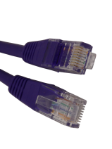 Патч - корд RG45 на RG45 / соединительный шнур / UTP / CAT5 / 2 метра / фиолетовый