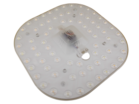 Светодиодный модуль квадратный  220В - 36Вт - 3000К - 6500К 72Led