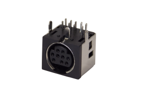 Гнездо mini  DIN 9pin  монтажное