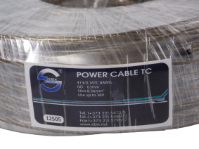 Кабель питания 413 / 0.16ТС 8AWG / 8.36 мм² / 50 метров