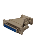 Адаптер DB9F - DB25F