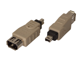 Адаптер IEEE 1394 6pin гнездо -  4pin штекер  