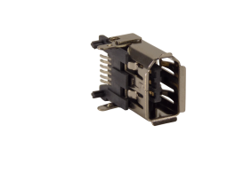 Гнездо  FireWire 6pin  монтажное на плату