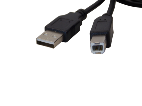 Шнур USB - A на USB - B / 1.8 метра / черный  