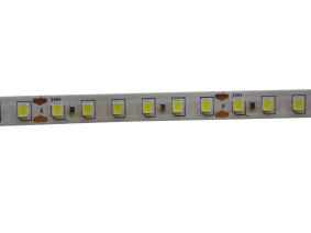 Светодиодная лента 24В -  120Led/м 12Вт/м белая 6000К