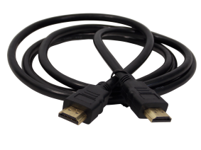 Шнур HDMI 19pin на HDMI 19pin / 2 метра / черный