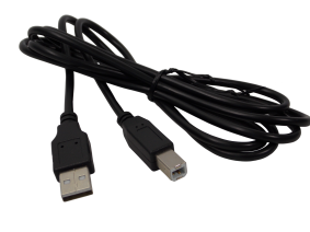 Шнур USB - A на USB - B / 1.8 метра / черный  