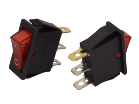 Выключатель  с подсветкой ON - OFF 3pin 