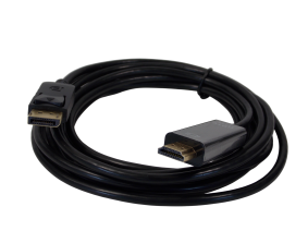 Шнур  DisplayPort на HDMI / 3 метра / черный