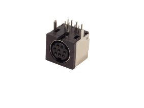 Гнездо mini  DIN 8pin монтажное