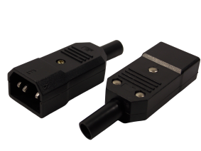 Штекер компьютерный сетевой  IEC 320 C14 на кабель