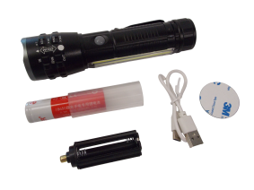 LED  фонарь Р27 COB / 18650 / 3.7В / 1500мА