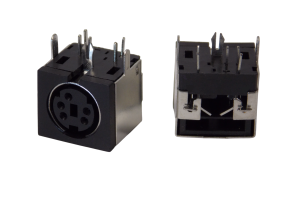 Гнездо mini DIN 5pin  монтажное