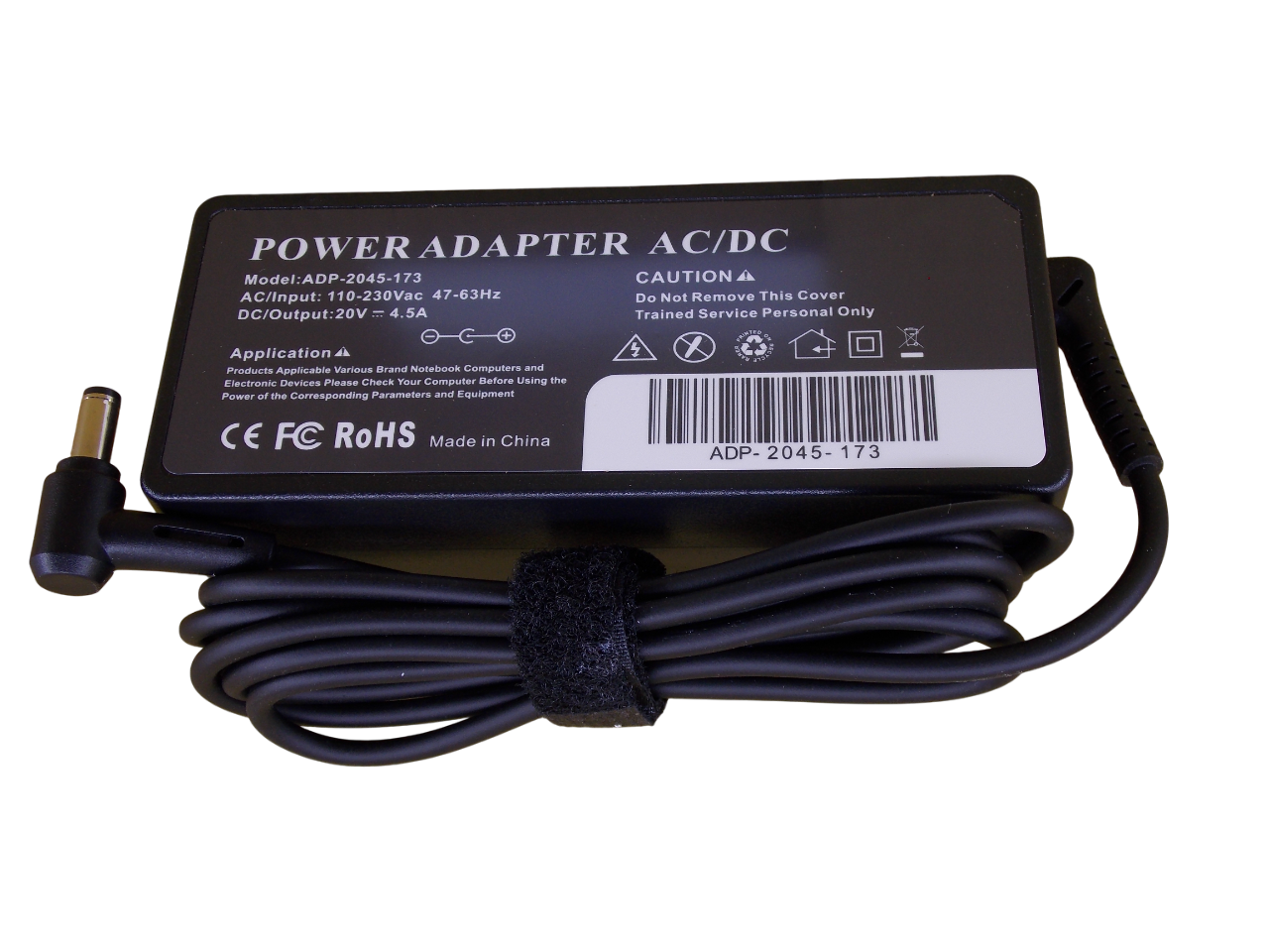 Блок питания  для Lenovo 20В - 4.5A - 90Вт размер штекера  5.5*2.5мм