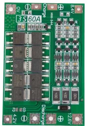 Плата балансировки Li-Ion аккумуляторов 3S 12.6V 60A 