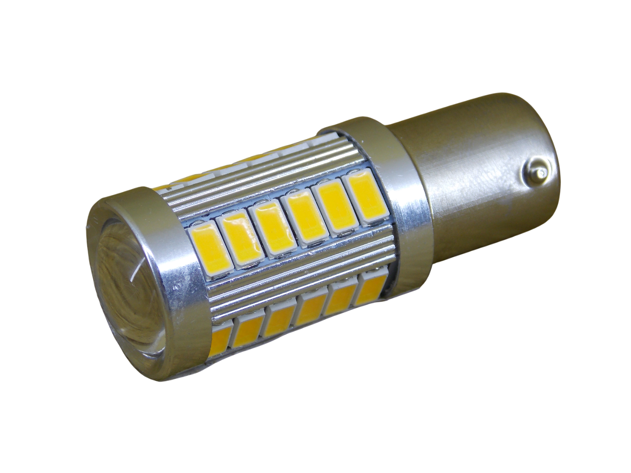 Светодиодная лампа  автомобильная  с цоколем P21W/ 1156 /BA15S 33Led  3000K