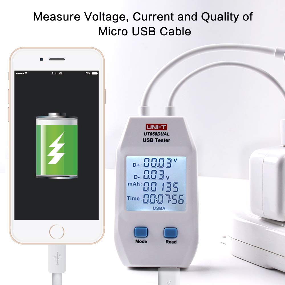 Тестер USB/LAN/9MULTI-MODULAR UT658DUAL