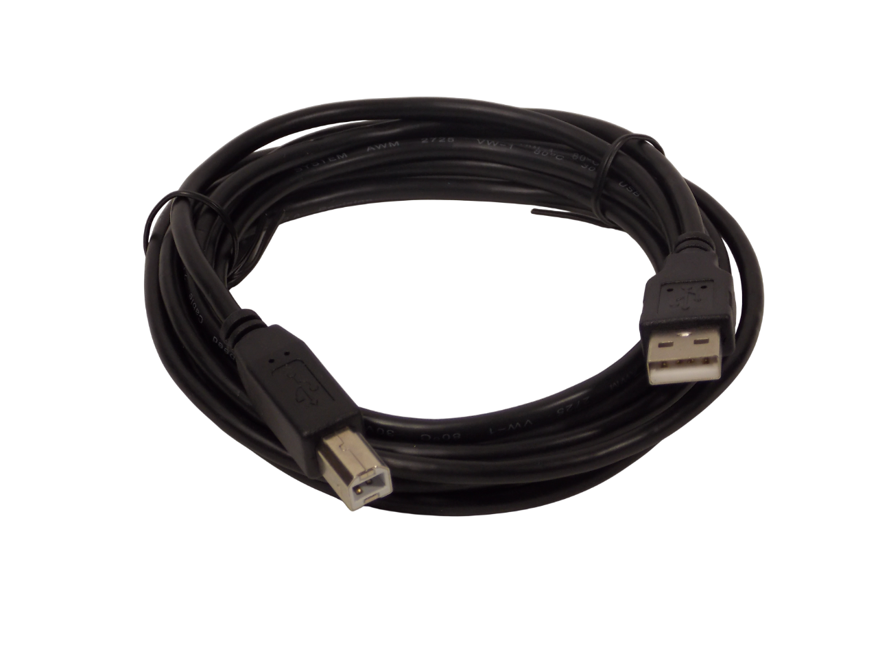 Шнур USB - A на USB - B / 3 метра / черный / для принтера