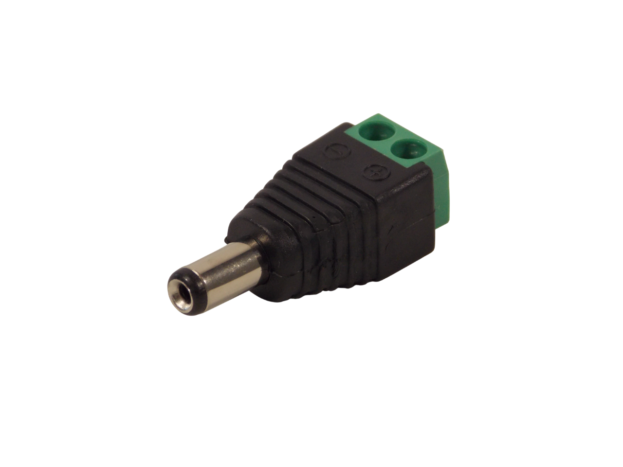 Штекер питания 5.5*2.1мм с двух контактной клеммной колодкой под винт