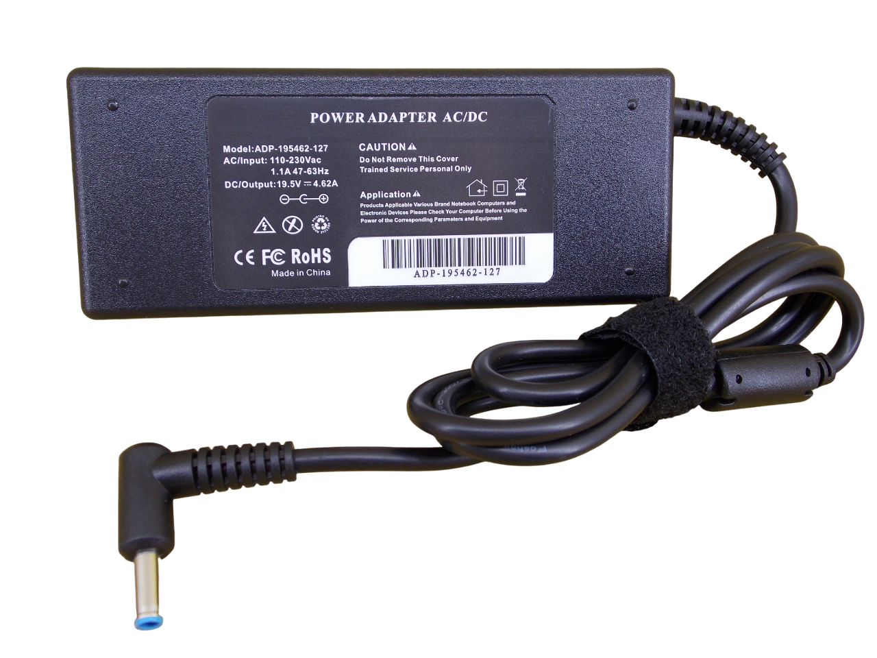 Блок питания для HP19.5В - 4.62A - 90Вт размер штекера 4.5*3.0мм 