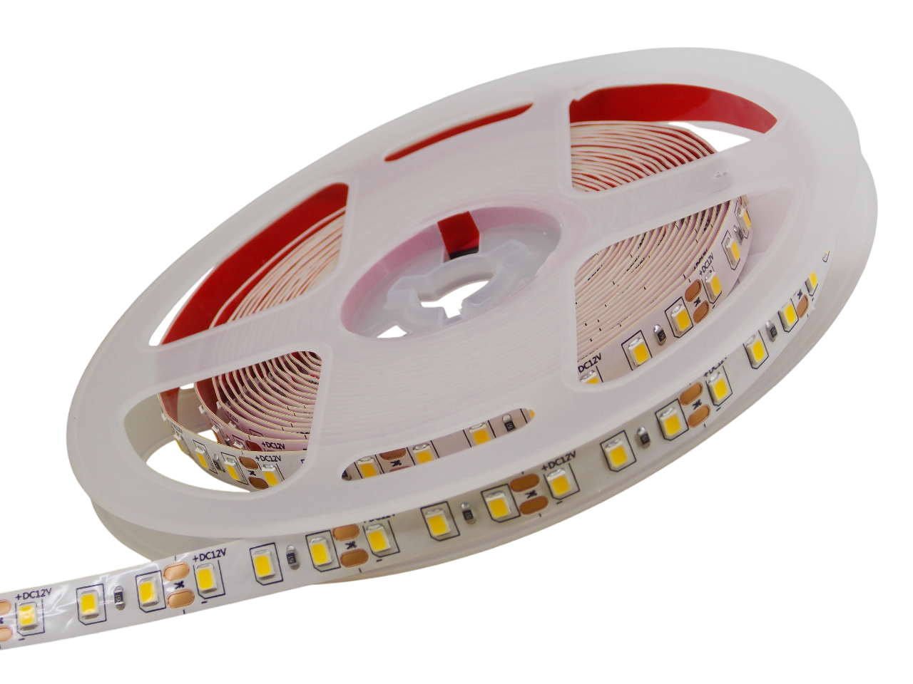 Светодиодная лента12В - 120Led/м -  12 Вт/м  белая 3000К 