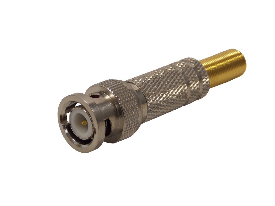 Штекер BNC под пайку на кабель 