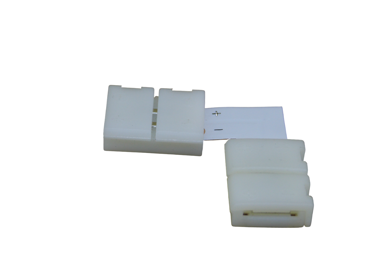 Коннектор угловой для светодиодной ленты  шириной 8мм  