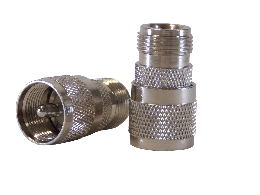 Адаптер - переходник  UHF штекер на N гнездо